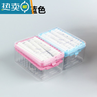 敬平免搓洗手搓香皂盒创意多功能沥水收纳家用滚轮式自动起泡肥皂盒 蓝色+粉色
