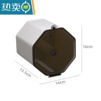 敬平卫生间纸巾盒免打孔壁挂式卷纸架防水厕所厕纸盒收纳卫生纸置物架 卷纸架-石英白(90%用户选择,本店)