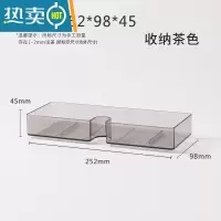 敬平免打孔擦手纸盒挂壁式厕所卫生间纸巾收纳盒酒店厨房壁挂式抽纸盒 浅茶色收纳盒纸巾盒