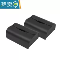 敬平适用特斯拉model3YSX车载纸巾盒创意收纳抽纸盒挂式家车通用配件 魅力黑纸巾盒2个装(纸巾2包)