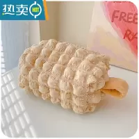 敬平创意纸巾盒可爱ins桌面抽纸盒客厅家用餐桌布艺茶几餐巾纸收纳套 焦糖拿铁