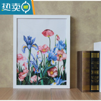 敬平拼图框1000片定做5075寸相框架5002000片简约画框裱框实木框定制 经典实木白色 2000片拼图(可放72.