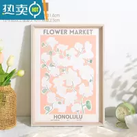 敬平细窄边相框挂墙北欧风画框装裱a3a4纸展示24寸大木质框架四开4k8k 樱花粉 16K/开挂墙[可放尺寸26.6*1