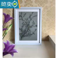 敬平创意相框挂墙7 8 10摆台16 18 20 24寸8开4K海报装裱画框A3a4 白色 A3挂式(可放29.7*42