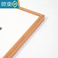 敬平实木拼图框1000大相框挂墙500片装裱画框300拼图框架定制裱框5070 复古木纹 1000片拼图(48.5*68