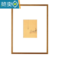 敬平柚木m裱画框装裱实木国画相框定制木框照片打印加框挂墙字画大 加卡纸(请备注开孔尺寸) 建议咨询客服 内尺寸70*10