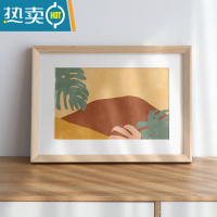 敬平实木相框挂墙A4a3 16寸20寸4开8k画框装裱外框定制任意尺寸拼图框 浅木纹 A3[放29.7*42cm]挂墙