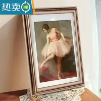 敬平装裱挂墙创意美式画框创意5075厘米大相框定制20 24 36寸16 4开8k 浩灰 A3挂式[可放29.7*42c
