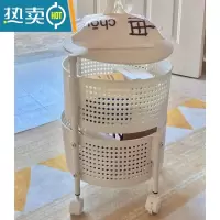 敬平360度储物架旋转置物架厨房落地多层果蔬菜篮子零食小推车收纳架