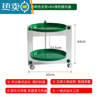敬平北欧中古移动小推车收纳置物架家用卧室沙发边几客厅茶几浴室架子