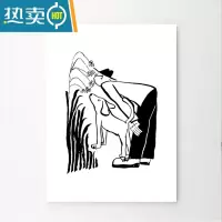 敬平my dog 韩国艺术家 我的爱人和狗美好生活方式海报艺术装饰画装饰画