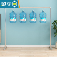 敬平钢管晾衣架落地简易挂衣架室内卧室家用单杠式阳台晒被子晾晒衣架 6分管长160高150