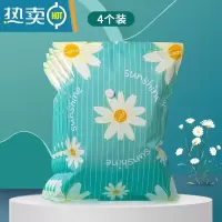 敬平真空压缩袋收纳袋衣物被子衣服加厚家用抽空气棉被行李箱专用袋子 4个装无泵 超大号(100*110)加厚13丝