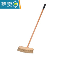 敬平木质猪鬃扫把家用扫地纯鬃毛不沾头发除尘扫帚实木软毛笤帚
