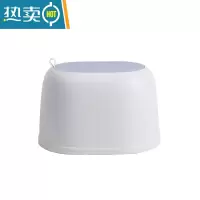 敬平凳子家用易收纳小孩成人简易使用小塑料板凳儿童凳加厚卡通防浴室收纳凳