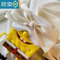 显彩晚安公主可爱蝴蝶结眼罩舒适透气遮阳拍照器午睡遮光纯欲风