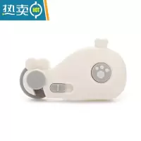 显彩防夹手抽屉锁柜门锁冰箱锁儿童安全锁婴儿防护抽屉扣防宝宝锁扣锁 米白色X1个+蓝绿色X1个房门安全扣
