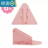 显彩移门锁窗户防夹手儿童防护玻璃拉门安全锁扣免打孔固定器推拉门锁 红色 安全锁(12只)粉房门安全扣