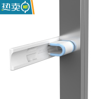 显彩窗户安全锁扣儿童宝宝推拉窗平移门柜高层固定限位器免打孔防开窗 窗用款[厚度6毫米][承重420斤]8个装房门安全扣