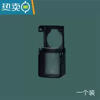 显彩儿童门反锁保护罩 防止宝宝反锁安全锁扣 幼儿安全锁房门反锁罩子 T-M002(半透黑1个装)房门安全扣