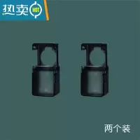 显彩儿童门反锁保护罩 防止宝宝反锁安全锁扣 幼儿安全锁房门反锁罩子 T-M002(半透黑2个装)房门安全扣