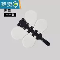 显彩推拉门锁移门卡扣滑门防开固定儿童安全防护滑窗户锁扣移门移窗锁 黑色-移门移窗锁[1只装]房门安全扣