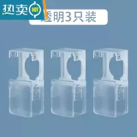 显彩儿童宝宝小孩防反锁器安全锁保护房门开门锁扣 透明色保护罩[3个]房门安全扣