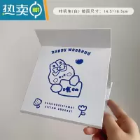 敬平ins风梳妆台小镜子大号台式化妆镜折叠可爱便携宿舍桌面可立学生 咔叽兔(白) 升级全面镜便携式用镜