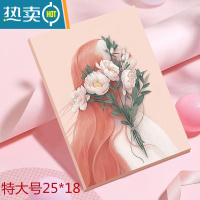 敬平大号台式折叠化妆镜台式大号梳妆镜便携纸镜随身镜镜子 特大号 摩登少女送口袋镜便携式用镜