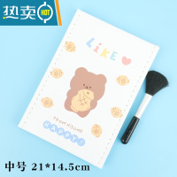 敬平镜子台式折叠化妆镜 梳妆镜 便携可爱单面镜宿舍镜 公主镜 大号 粉心 小鱼厚便携式用镜