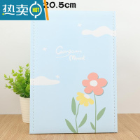 敬平精致台式化妆镜 梳妆镜便携镜 随身折叠镜子 大号便携式用镜 深灰色 蓝花厚特大