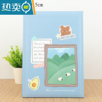 敬平精致台式化妆镜 梳妆镜便携镜 随身折叠镜子 大号便携式用镜 青色 三只羊厚特大