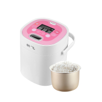 新飞电饭锅1.2L小容量迷你电饭煲宿舍旅行便携二人食柴火饭小饭煲家用多功能热饭煮粥锅 FTDF-009