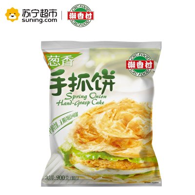 潮香村葱香手抓饼900g