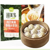 圃美多肉汁满满虾肉小笼包150g