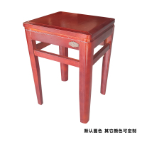 广亿隆中式复古橡木方凳子颜色可定制