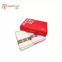 永亮英伦印象面巾7251 34*72cm 两条装/盒