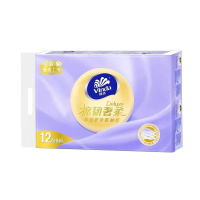 维达棉韧奢柔抽纸3层S幅80抽12包
