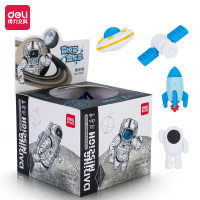 得力中国航天盲盒橡皮擦(混)71087