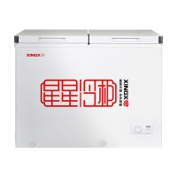 星星(XINGX)冰柜366升大容量冷冻冷藏双温双箱无需除霜冷柜超市便利店餐饮商用雪糕柜BCD-366GCT