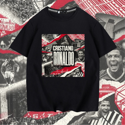 CR7尤文图斯短袖T恤男足球衣服罗纳尔多葡萄牙C罗上衣