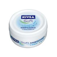 [48小时内发货]妮维雅NIVEA柔美润肤霜补水保湿滋润秋冬女学生男乳液面霜家庭装身体乳200ml