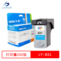 兰韵 彩色墨盒 LY-831 适用佳能iP1180/iP1980/iP2680/MP198