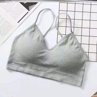 一次性内衣文胸 旅游免洗胸罩女士出差旅行用品超薄款透气无钢圈 H67-仙女灰 L[80-105]