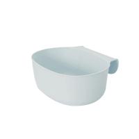 厨房垃圾桶橱柜门挂式悬挂式壁挂橱柜门的可挂小号无盖垃圾箱家用 挂式垃圾篓-单个装灰色体验款