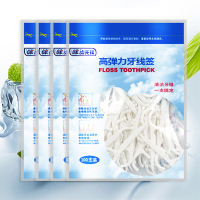 经典便携盒装牙线超细剔牙线签家庭装一次性牙线棒3袋300支