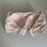 抹胸内衣上衣带胸垫无肩带薄款裹胸少女夏季学生防曝光无钢圈聚拢 肤色 均码