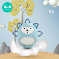 KUB可优比不倒翁玩具0-3-6-12个月宝宝音乐早教0-1岁婴儿安抚玩具 不倒翁-蓝