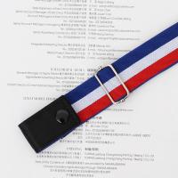 多诚 百搭隐形男女士帆布弹力松紧装饰牛仔裤皮带裤带懒人腰带潮 法兰西