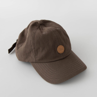 小物商店 大头店主自留款!版型质感超棒皮标百搭棒球鸭舌帽 棕咖 可调节
